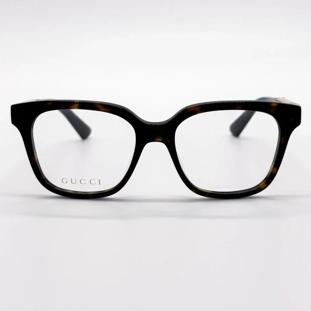 NEW GUCCI GG1192O 002 EYEGLASSES WOMEN HAVANA EYEWEAR